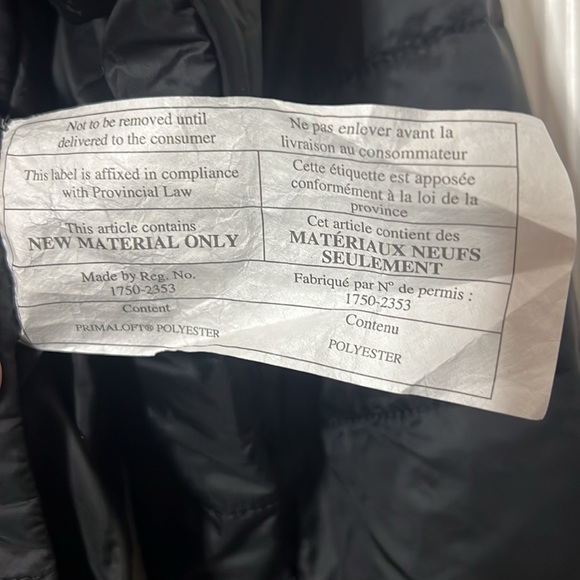 NWOT Lululemon Reversible Non Stop Bomber Jacket Black size 6 - Picture 10 of 11